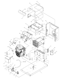 Page D Diagram and Parts List for 040297-0  Briggs and Stratton Generator